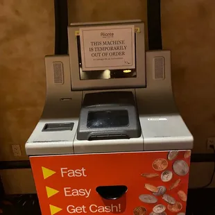 Out of order for months.