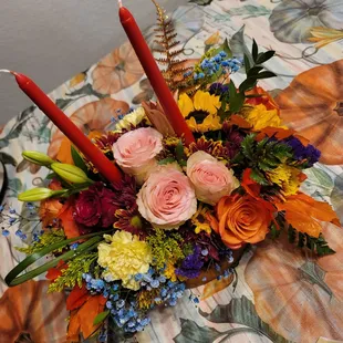 Colorful Centerpiece