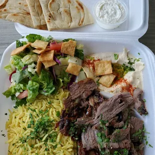 Beef Shawarma Plate