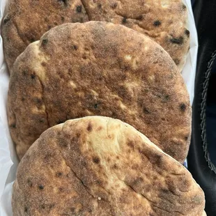 Bread with hummus