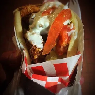 Falafel gyro