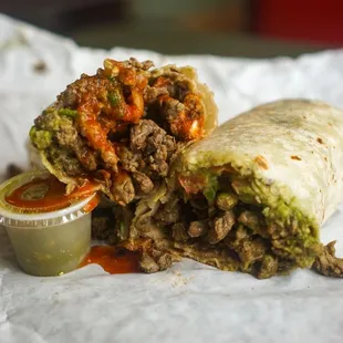 Carne Asada Burrito - IG: @nelson_eats