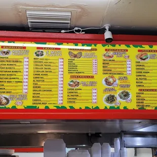 Full Menu