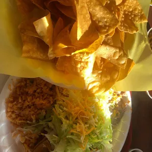 Combo #7. Two Chicken Tacos