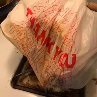 This is the way they serve their customers, waisted 40 dollars on food we had to throw away