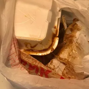 This is the way they serve their customers, waisted 40 dollars on food we had to throw away