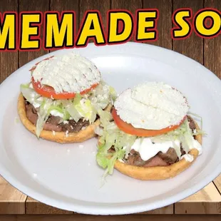 two sandwiches on a plate