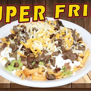 a plate of nachos