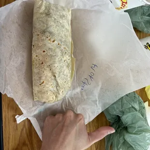 Monster burrito