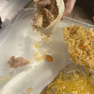 Chicken Burrito