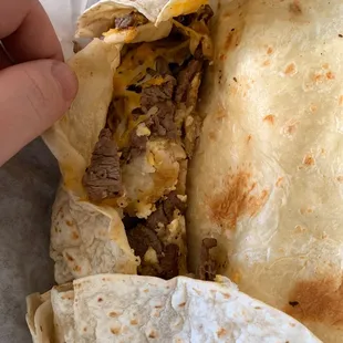 Apparently their Potato egg and cheese burrito