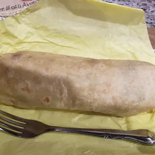 Carnitas burrito