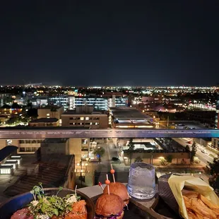 View of ASU in the evening