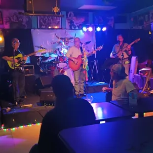 Triple shot, live music