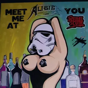 Meet me at Alibi's