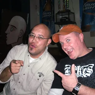 Nick and Jimmy. The guys behind the guys!