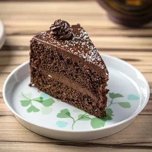  slice of chocolate cake