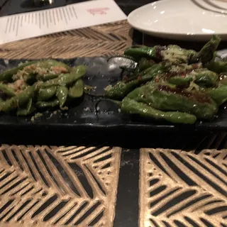 Edamame Shishitos