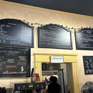 Menu, they also offer baked goods including gluten free