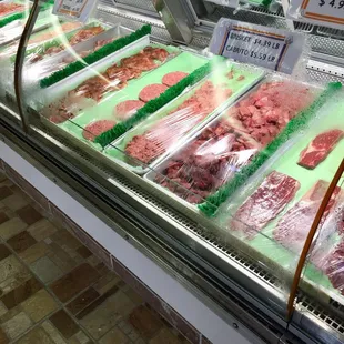 Clean fresh meat...