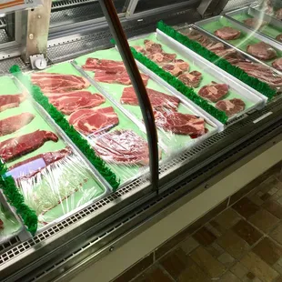 Clean fresh meat...