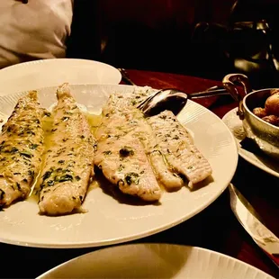 Dover Sole Special - may have small bones in each bite. Yes, it&apos;s annoying!