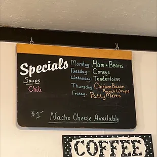 specials and specials