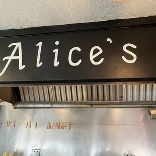 the name of alice&apos;s