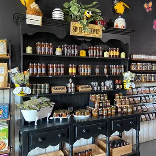 local, raw, honey