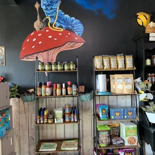 Locally made sauces and spices by the Saucy Queen.