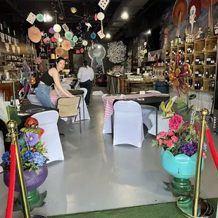 Tea room