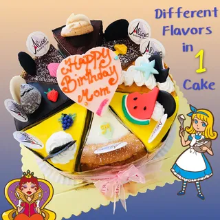 Passion Fruit Mousse with SURPRISE DECORATION