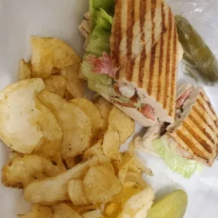 Chicken club panini! Amazin!!! Chicken Club Sub
