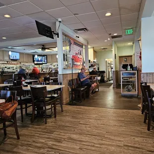 Entry and bar areas.