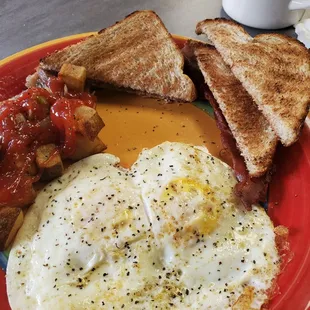 classic diner breakfast