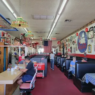 diners sitting at tables