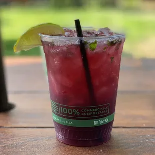 Blackberry mojito