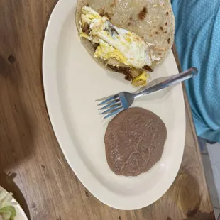 Potato and Egg Taco