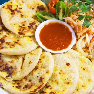 Pupusas calidad de Exportacion