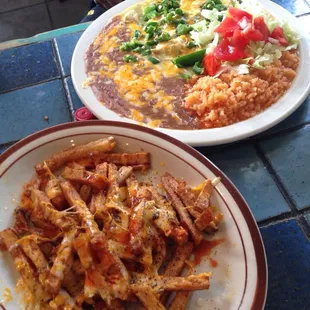 Green Chicken Enchiladas
