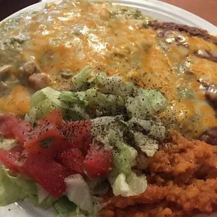 Smothered Taco Plate