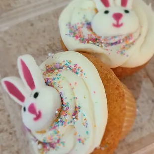 Bunny cupcakes