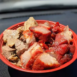 Roasted beef and  Char Siu bowl