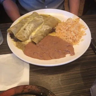 Enchiladas Verde