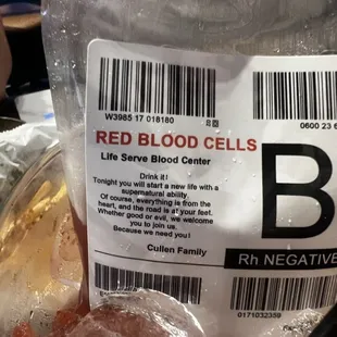 Iv Blood Bag