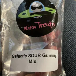 Freeze dried candy