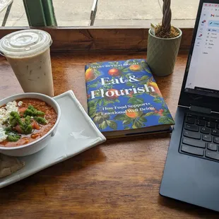 Foul Medames and an Iced Latte