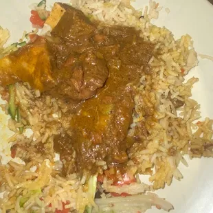 Beef Curry Plate - Bussin