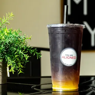 The Black Mamba Energizing Tea! Enjoy this green tea extract loaded with vitamins and anti-oxidants! Overflowing with Collagen &amp; Aloe.