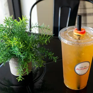 The Peach Papaya Energizing Tea!